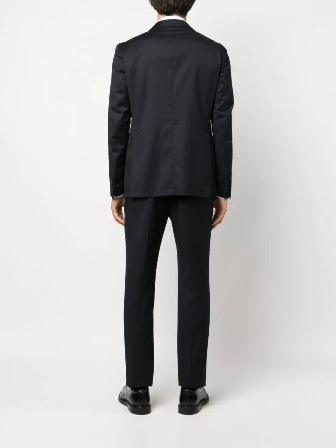 Tagliatore Blazer met enkele rij knopen Blauw