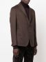 Tagliatore Blazer met enkele rij knopen Bruin - Thumbnail 3