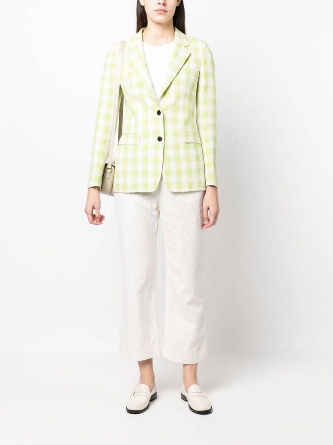 Tagliatore Blazer met enkele rij knopen Groen