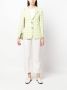 Tagliatore Blazer met enkele rij knopen Groen - Thumbnail 2