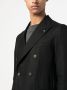 Tagliatore Linnen blazer Zwart - Thumbnail 5