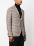 Tagliatore Geruite blazer Beige - Thumbnail 3