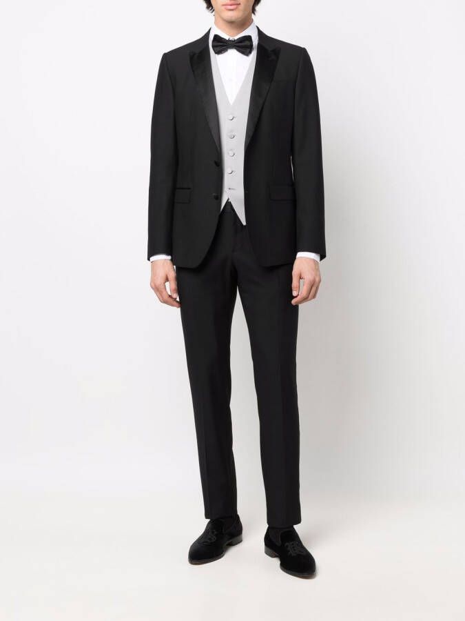 Tagliatore Gilet met knopen Grijs
