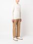 Tagliatore Intarsia hoodie Wit - Thumbnail 3