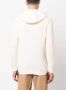 Tagliatore Intarsia hoodie Wit - Thumbnail 4