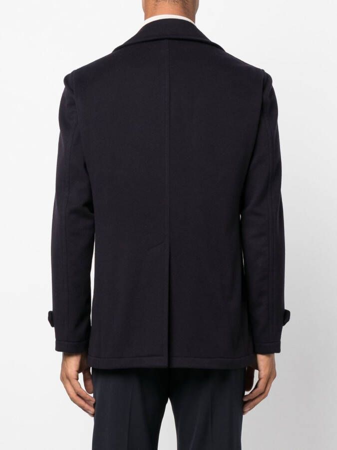 Tagliatore Jas met dubbele rij knopen Blauw