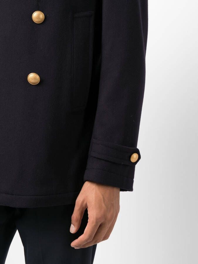 Tagliatore Jas met dubbele rij knopen Blauw