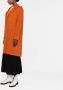 Tagliatore Jas met enkele rij knopen Oranje - Thumbnail 4