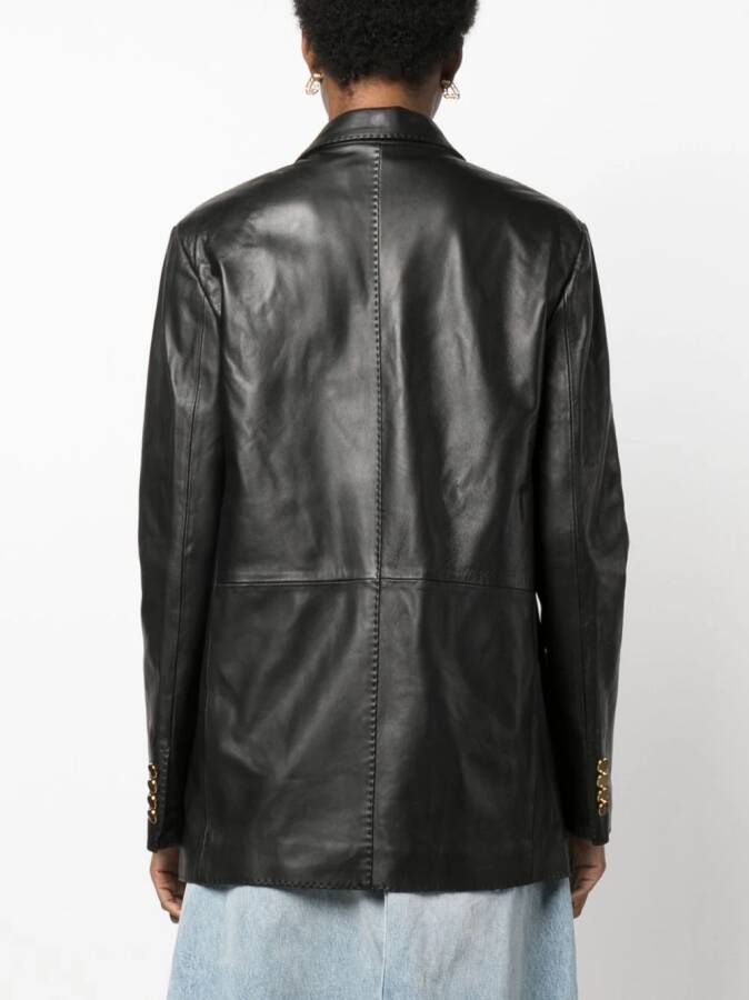 Tagliatore Blazer met dubbele rij knopen Zwart
