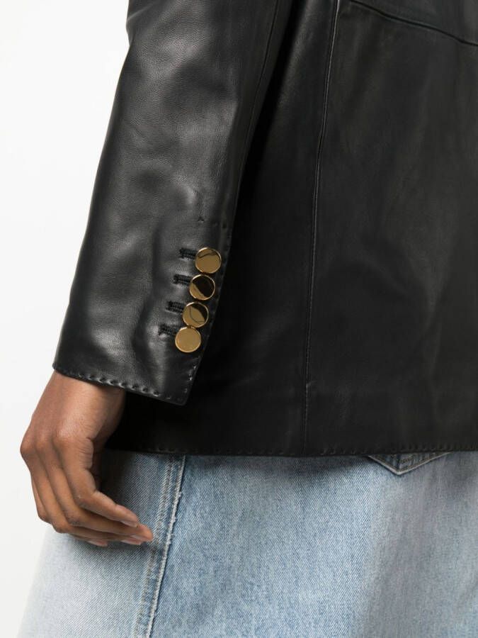 Tagliatore Blazer met dubbele rij knopen Zwart