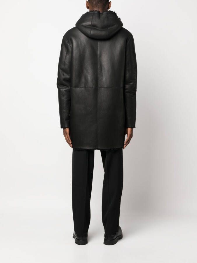 Tagliatore Lammy coat Zwart