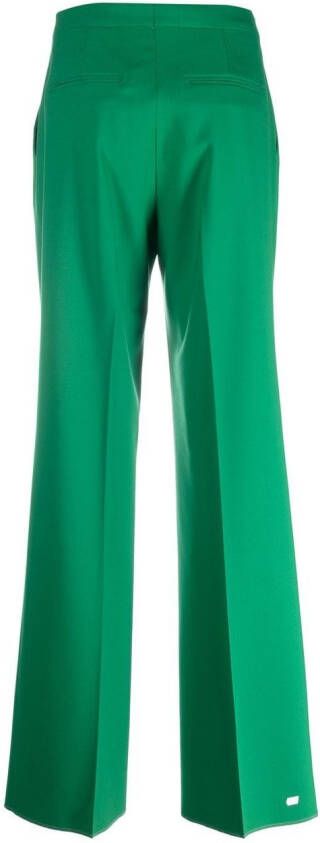 Tagliatore Pantalon met geplooide voorkant Groen