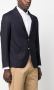 Tagliatore Wollen blazer Blauw - Thumbnail 3