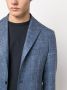 Tagliatore Blazer met enkele rij knopen Blauw - Thumbnail 5