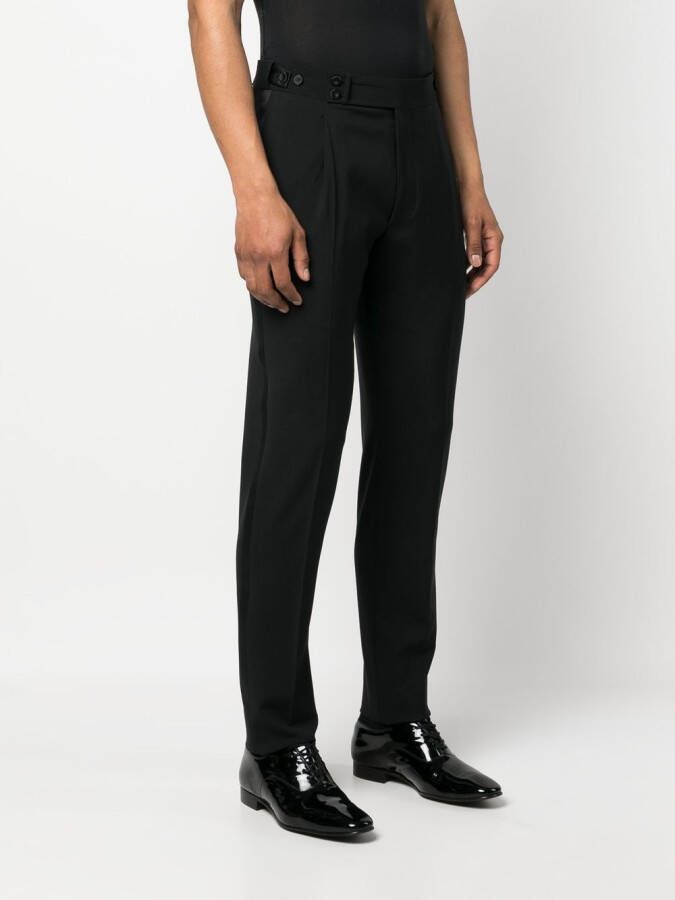 Tagliatore Slim-fit pantalon Zwart