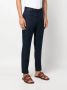 Tagliatore Straight broek Blauw - Thumbnail 3