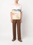Tagliatore Straight broek Bruin - Thumbnail 2