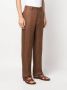 Tagliatore Straight broek Bruin - Thumbnail 3