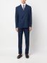 Tagliatore Tweedelig pak Blauw - Thumbnail 2