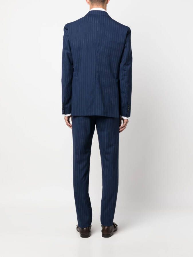 Tagliatore Tweedelig pak Blauw