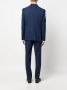 Tagliatore Tweedelig pak Blauw - Thumbnail 4