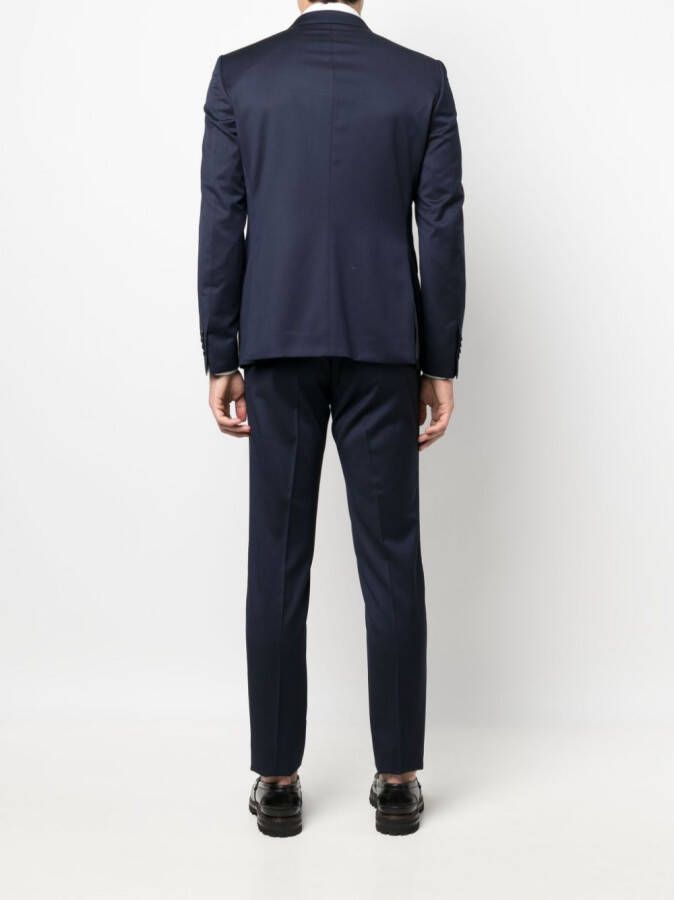 Tagliatore Tweedelig pak Blauw