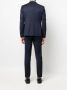 Tagliatore Tweedelig pak Blauw - Thumbnail 4