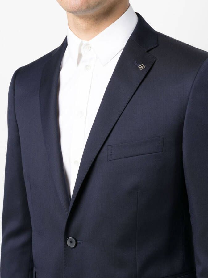 Tagliatore Tweedelig pak Blauw