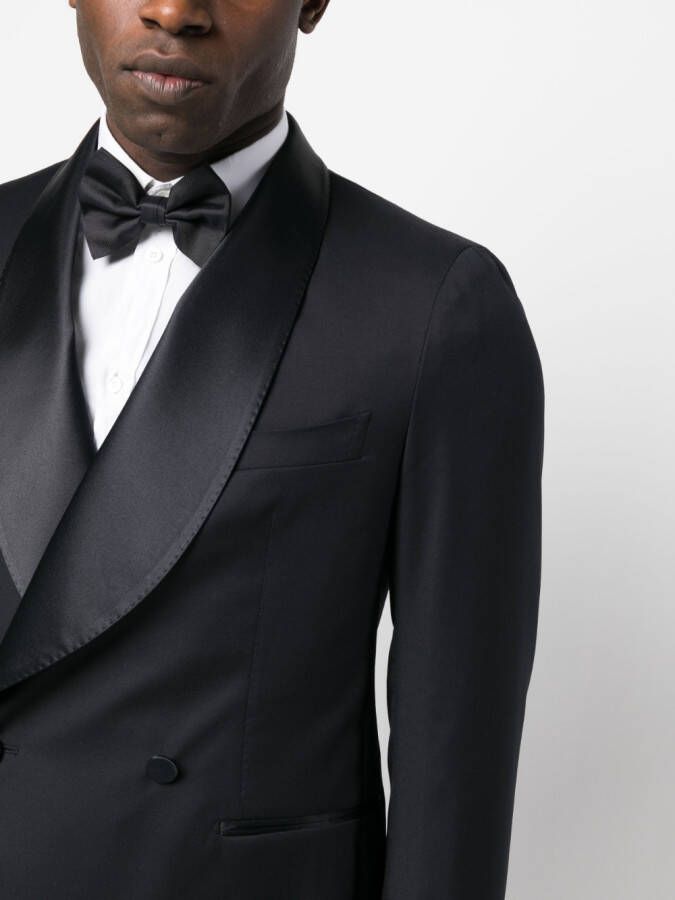 Tagliatore Blazer met dubbele rij knopen Blauw