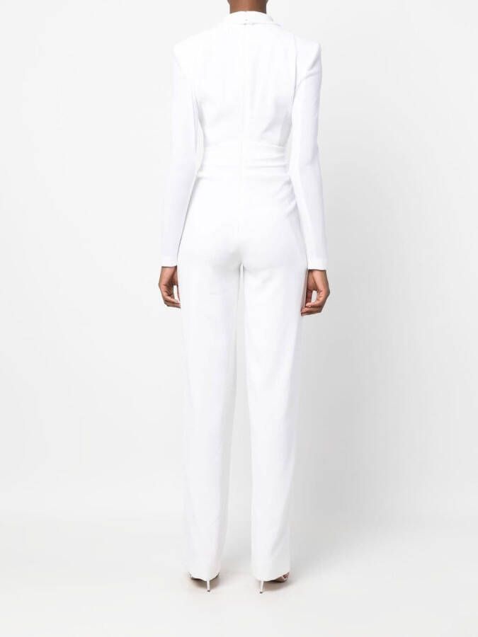 Talbot Runhof Jumpsuit met lange mouwen Zwart