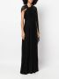 Talbot Runhof Jumpsuit met wijde pijpen Zwart - Thumbnail 3