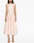 Talbot Runhof Jurk met bloemenprint Roze - Thumbnail 2
