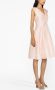 Talbot Runhof Jurk met jacquard Roze - Thumbnail 3
