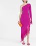 Taller Marmo Asymmetrische jurk Roze - Thumbnail 2