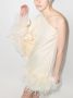 Taller Marmo Asymmetrische mini-jurk Beige - Thumbnail 2