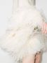 Taller Marmo Asymmetrische mini-jurk Beige - Thumbnail 4