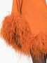 Taller Marmo Asymmetrische mini-jurk Oranje - Thumbnail 3