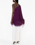 Taller Marmo Asymmetrische top Roze - Thumbnail 3