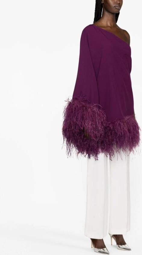 Taller Marmo Asymmetrische top Roze