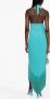 Taller Marmo Asymmetrische jurk Blauw - Thumbnail 3