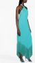 Taller Marmo Asymmetrische jurk Blauw - Thumbnail 4