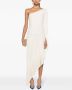Taller Marmo Midi-jurk met franje Wit - Thumbnail 1