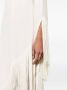 Taller Marmo Midi-jurk met franje Wit - Thumbnail 4