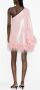Taller Marmo Mini-jurk met pailletten Roze - Thumbnail 4
