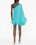 Taller Marmo Asymmetrische mini-jurk Blauw - Thumbnail 4