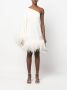 Taller Marmo Asymmetrische mini-jurk Wit - Thumbnail 2