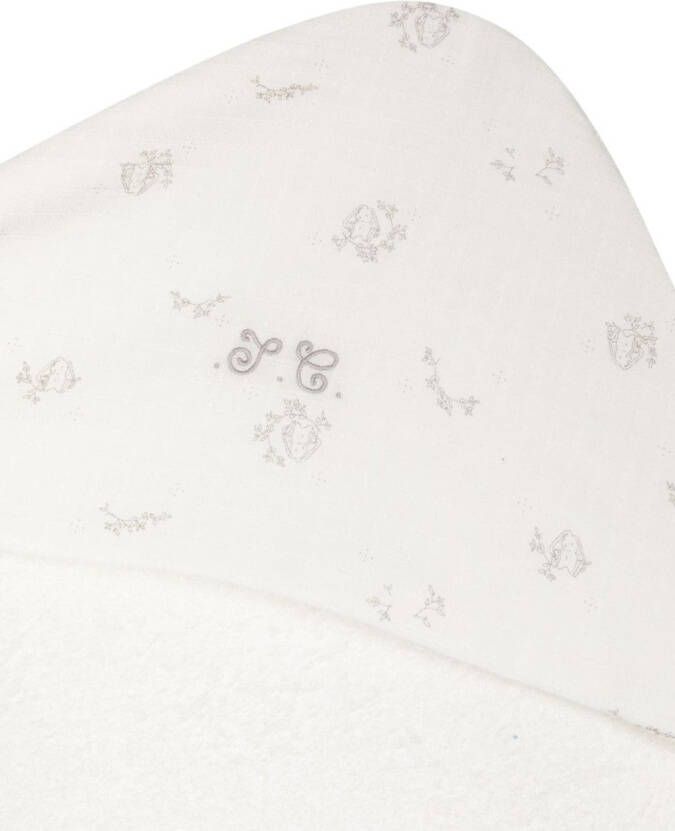 Tartine Et Chocolat Handdoek met grafische print Wit