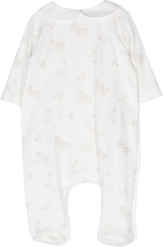 Tartine Et Chocolat Pyjama met bloemenprint Wit