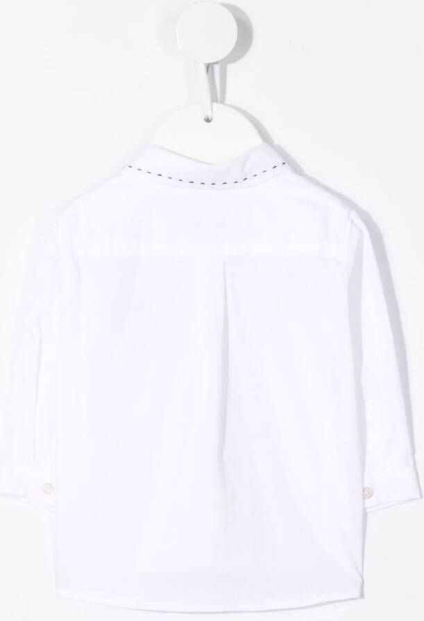 Tartine Et Chocolat Shirt met logoprint Wit