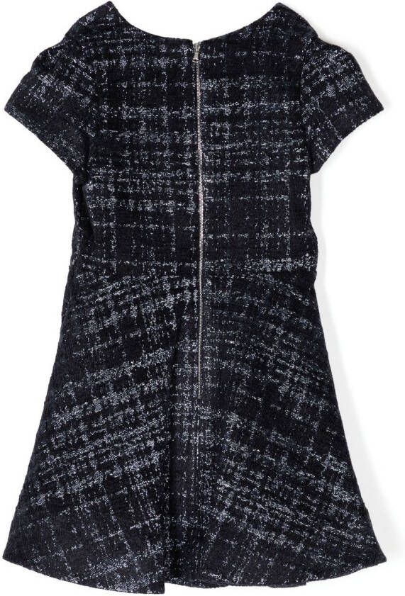 Tartine Et Chocolat Tweed jurk Blauw